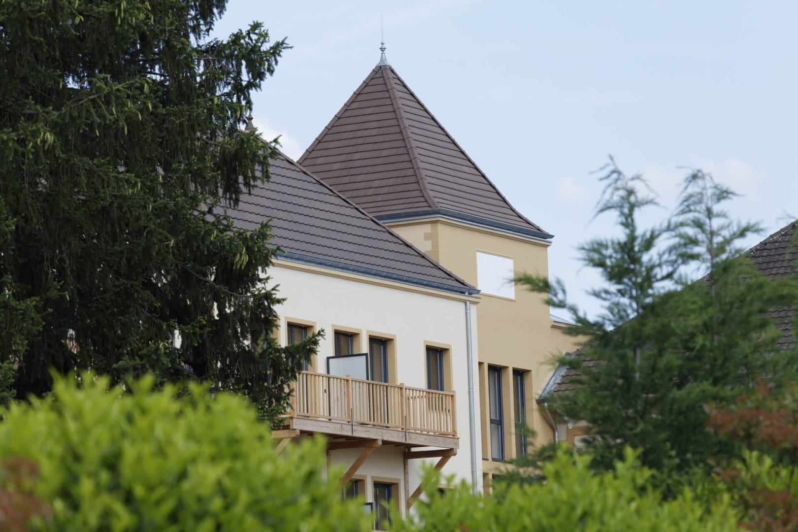 Façade de la Villa Medicis Paray Le Monial
