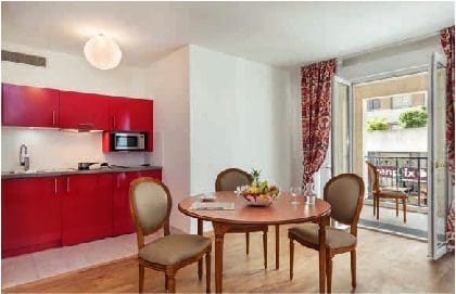 Appartement de la Résidence senior France