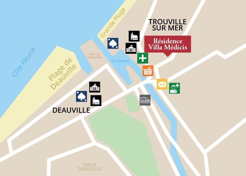 Trouver la résidence senior Trouville-sur-Mer - Deauville
