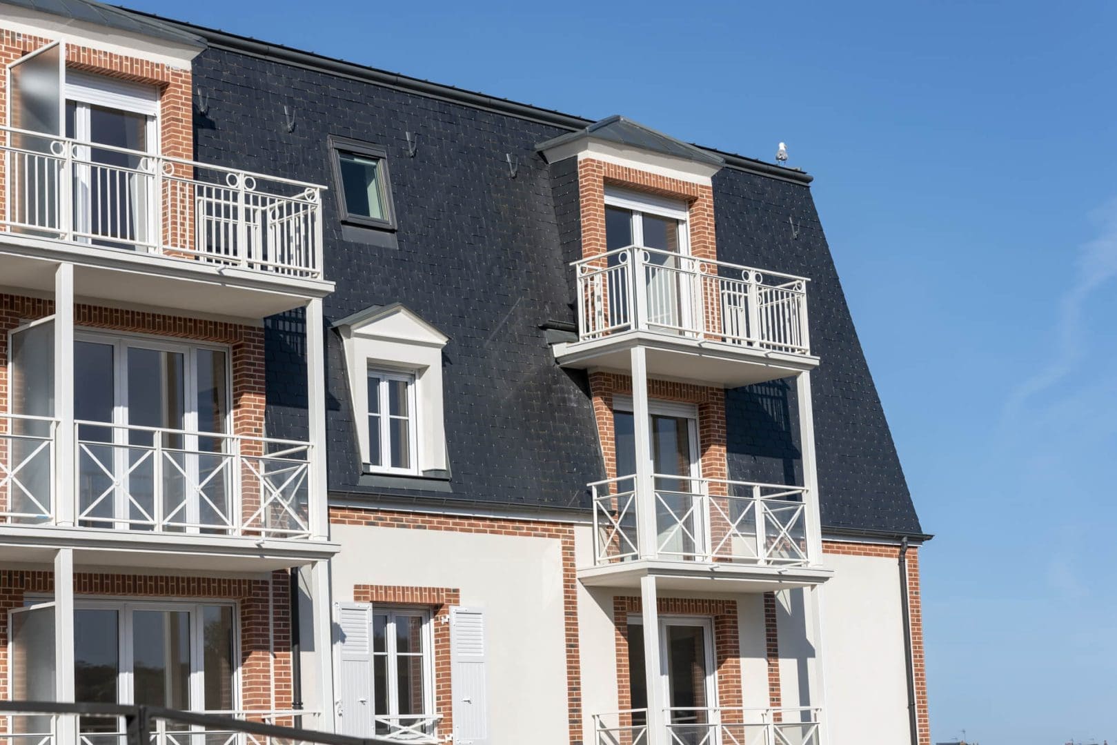 Balcons de la résidence senior Trouville, Villa Medicis Trouville