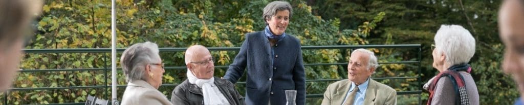 Bande d'amis à la Villa Médicis