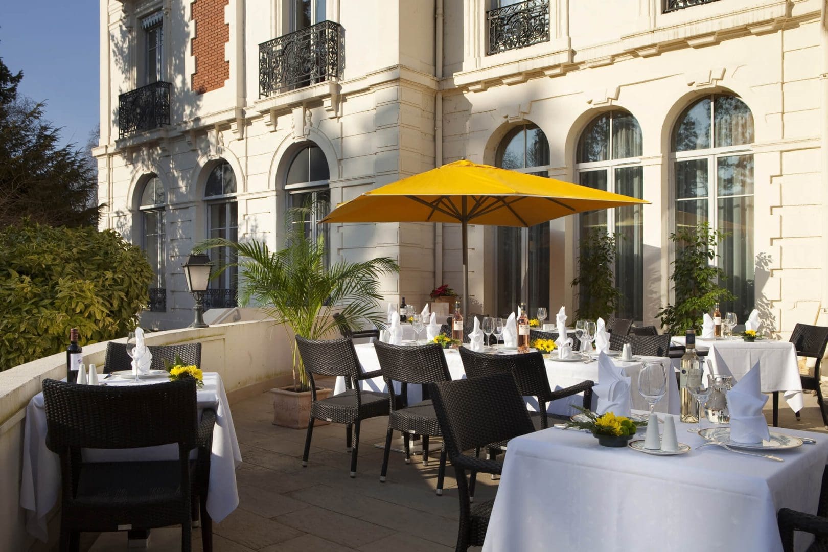 Balcon et terrasse de la résidence senior Besançon